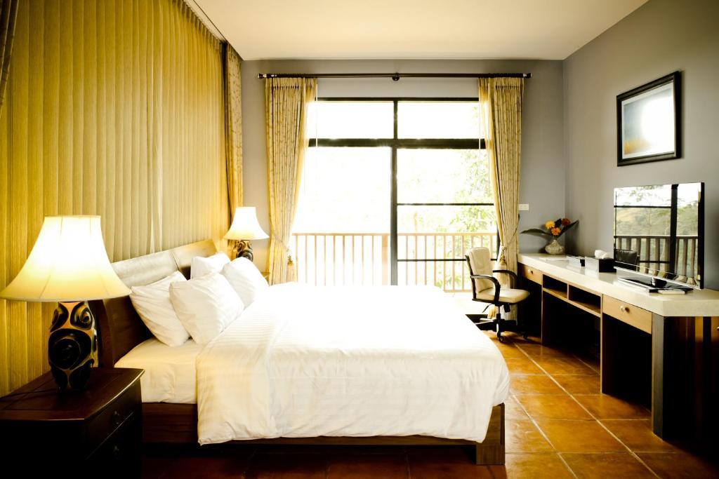Phukumhom Khao Yai Otel Wangkata Oda fotoğraf